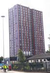 Cladding removed from Pendleton tower blocks